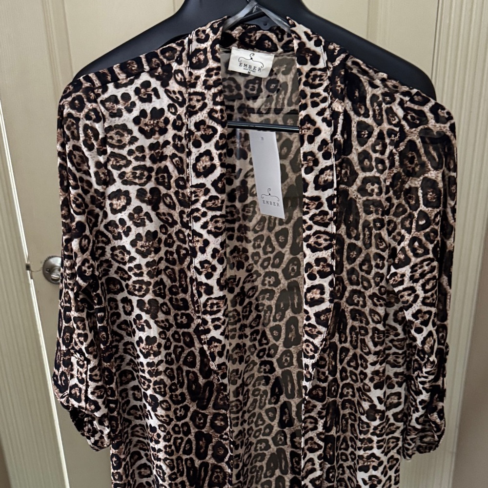 Eberjey Animal Print Robe